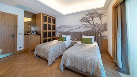 Family Room Pool Access Via Stairs